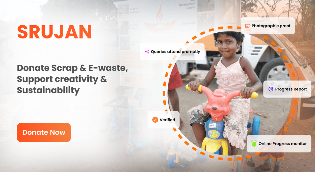 Banner for Srujan - Turning Waste into Wonders