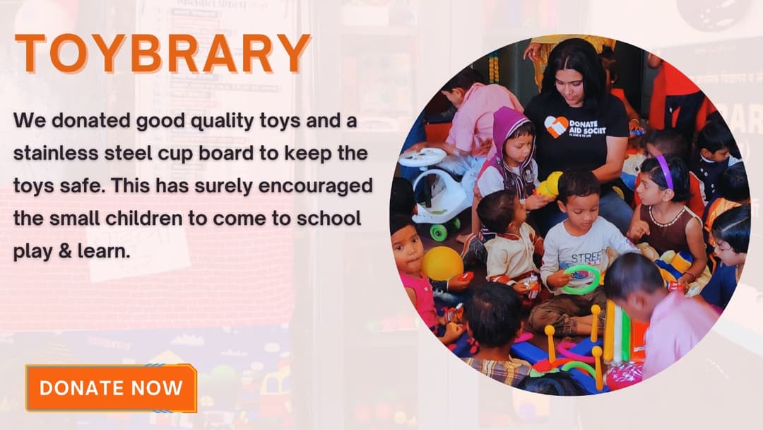 Banner for Toybrary - Donate Toys, Spread Joy! 🎁✨